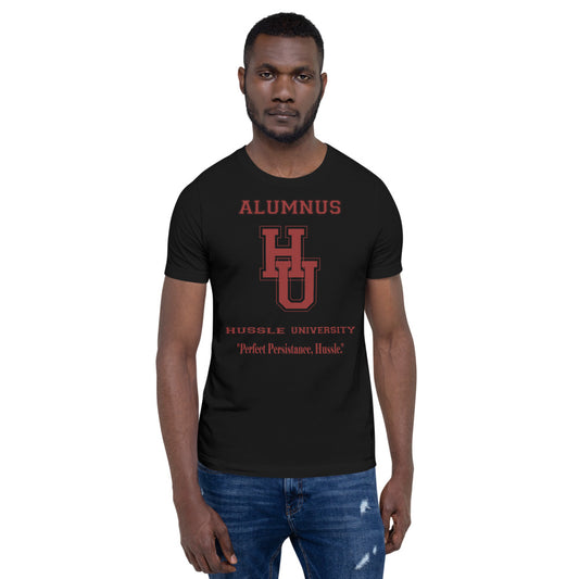HUSSLE UNIVERSITY Short-sleeve unisex t-shirt
